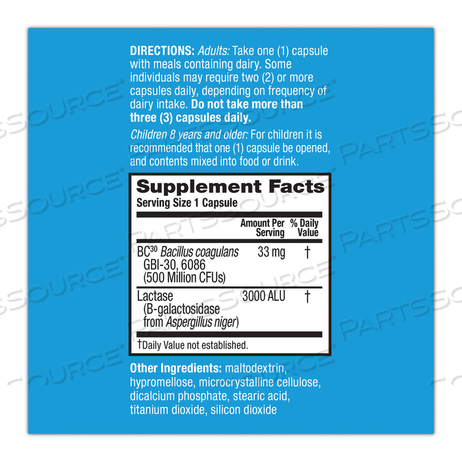 LACTOSE DEFENSE FORMULA, 96 COUNT 