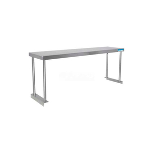 18 GA. SINGLE OVERSHELF - 304 STAINLESS STEEL 36 X 12 by BK Resources, Inc.