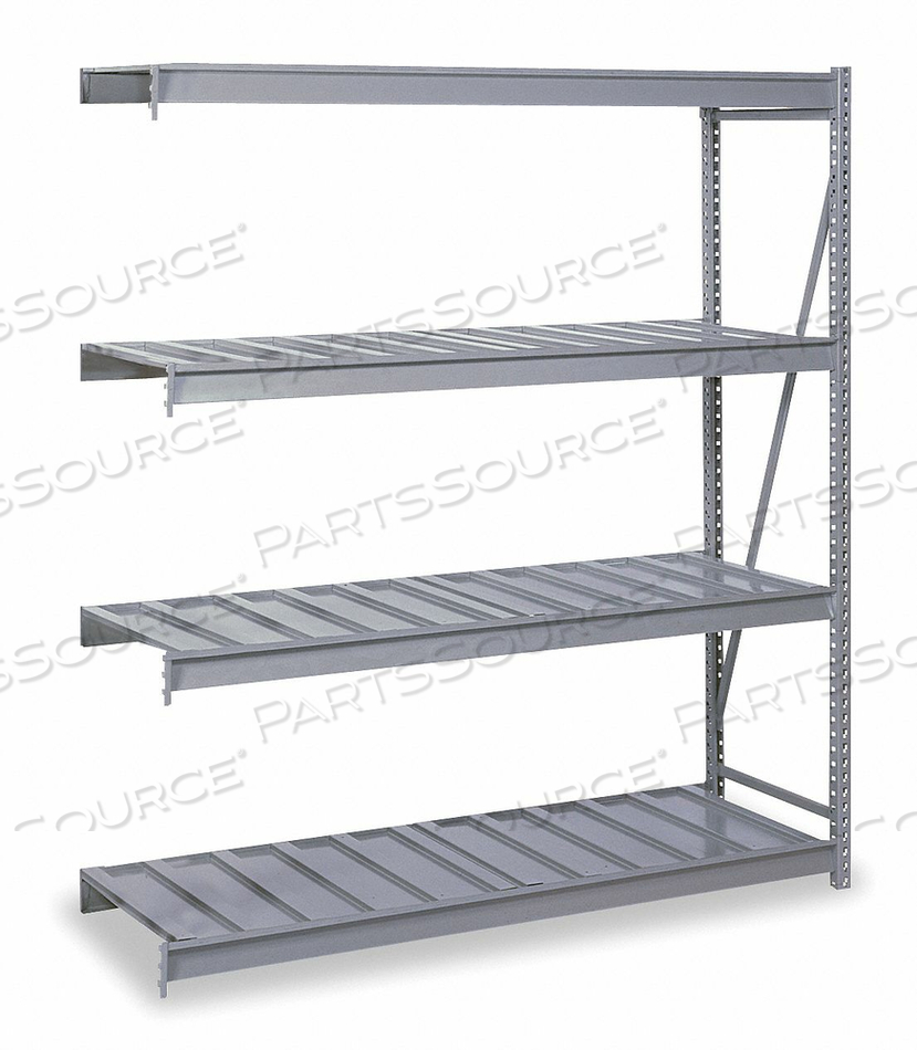 BULK RACK ADD-ON 96 H 48 W 24 D GRAY by Lyon BULK RACK ADD-ON 96 H 48 W 24 D GRAY by Lyon