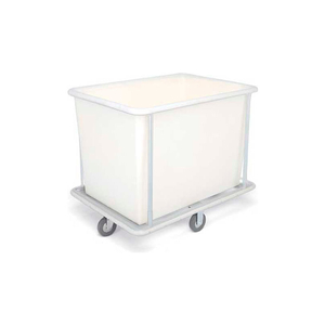 LAUNDRY CART POLY TUB 44"L X 32"W X 36"H, 16 BUSHEL, WHITE by Forbes Industries LAUNDRY CART POLY TUB 44"L X 32"W X 36"H, 16 BUSHEL, WHITE by Forbes Industries