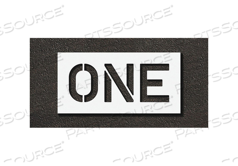 PAVEMENT STENCIL ONE by RAE Products & Chemicals Corp.