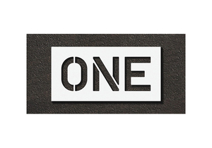 PAVEMENT STENCIL ONE by RAE Products & Chemicals Corp. PAVEMENT STENCIL ONE by RAE Products & Chemicals Corp.