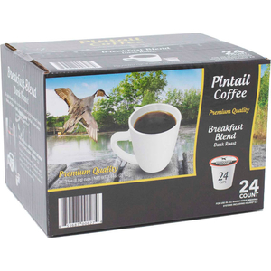 BREAKFAST BLEND, DARK ROAST, 0.53 OZ., 24 K-CUPS/BOX by Pintail Coffee, Inc.