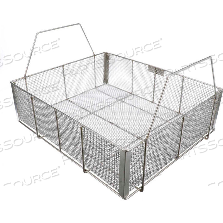 WIRE BASKET 23"L X 19"W X 6-1/2"H 0.25" WIRE - STAINLESS STEEL - PRICE EACH FOR QTY 1-4 by Marlin Steel Wire Products Inc