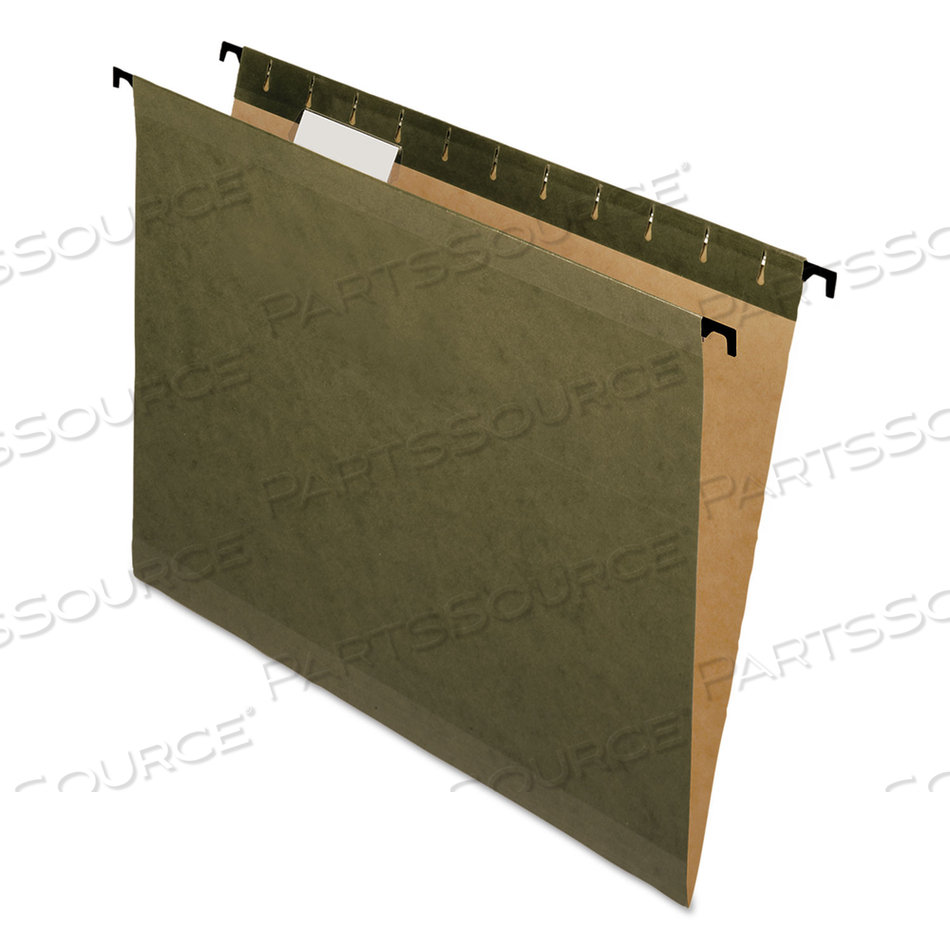 SUREHOOK HANGING FOLDERS, LETTER SIZE, 1/5-CUT TABS, STANDARD GREEN by Esselte Pendaflex Corp. SUREHOOK HANGING FOLDERS, LETTER SIZE, 1/5-CUT TABS, STANDARD GREEN by Esselte Pendaflex Corp.