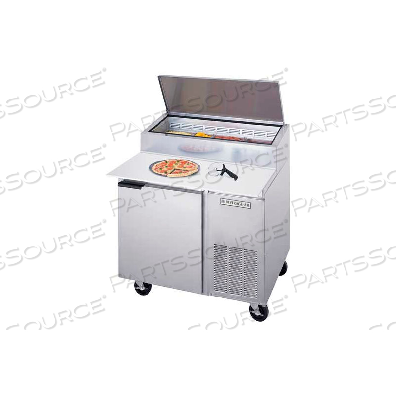 DELI/PIZZA PREP TABLES DP SERIES, 46"W by BEVERAGE AIR DELI/PIZZA PREP TABLES DP SERIES, 46"W by BEVERAGE AIR