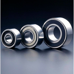 DOUBLE ROW ANGULAR CONTACT BALL BEARING, OPEN, OD 52MM, BORE 25MM, METRIC by SMT CORP