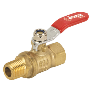 BRASS MINI VALVE MIPXFIP 1/4 by Jomar Valve