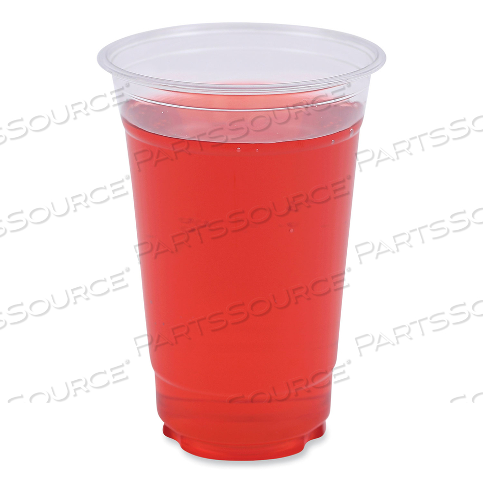 CLEAR PLASTIC COLD CUPS, 20 OZ, PET, 50 CUPS/SLEEVE by Boardwalk CLEAR PLASTIC COLD CUPS, 20 OZ, PET, 50 CUPS/SLEEVE by Boardwalk