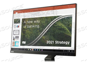 THINKVISION T24T-20, LED MONITOR, 24" (23.8" VIEWABLE), TOUCHSCREEN, 1920 X 1080 FULL HD (1080P) @ 60 HZ, IPS, 300 CD/M-, 1000:1, 4 MS, HDMI by Lenovo