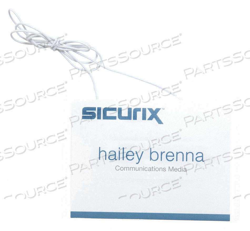 ID BADGE HOLDER KIT COLOR CLEAR PK50 by Baumgartens ID BADGE HOLDER KIT COLOR CLEAR PK50 by Baumgartens