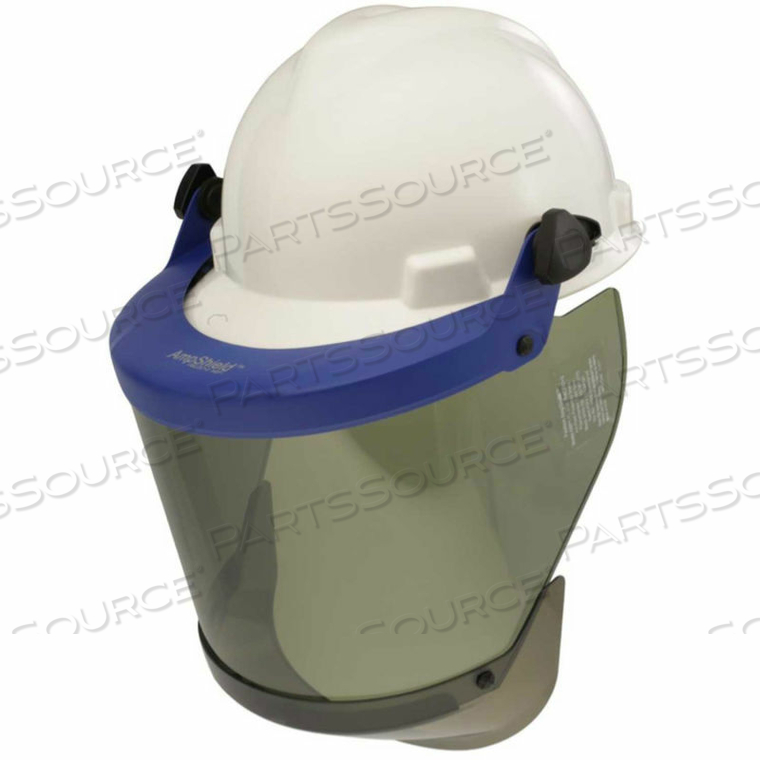 AMPSHIELD KIT FOR SLOTTED CAP, ATPV 12 CAL, GREY, ANTI-FOG LENS by Paulson Manufacturing Corp