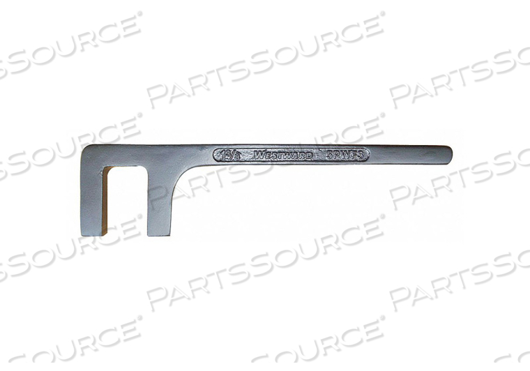 F-SHAPED VALVE WHEEL WRENCH, HEAD SIZE 1 3/8 IN, ALLOY STEEL, POWDER-COATED, OVERALL LENGTH 12 IN, NON-MAGNETIC NO, NONSPARKING NO, CORROSIO by Westward F-SHAPED VALVE WHEEL WRENCH, HEAD SIZE 1 3/8 IN, ALLOY STEEL, POWDER-COATED, OVERALL LENGTH 12 IN, NON-MAGNETIC NO, NONSPARKING NO, CORROSIO by Westward