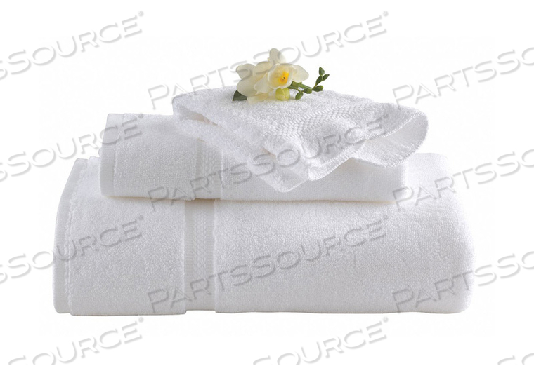 WASH TOWEL 13 X 13 IN WHITE PK48 by Five Star Hotel Collection WASH TOWEL 13 X 13 IN WHITE PK48 by Five Star Hotel Collection