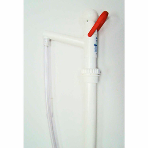 FDA FOOD GRADE HAND BARREL PUMP - RED STRAP by Action Pump