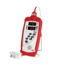 RAD-57 BATTERY OPERATED AUDIBLE AND VISIBLE ALARM HANDHELD PULSE OXIMETER by Masimo RAD-57 BATTERY OPERATED AUDIBLE AND VISIBLE ALARM HANDHELD PULSE OXIMETER by Masimo
