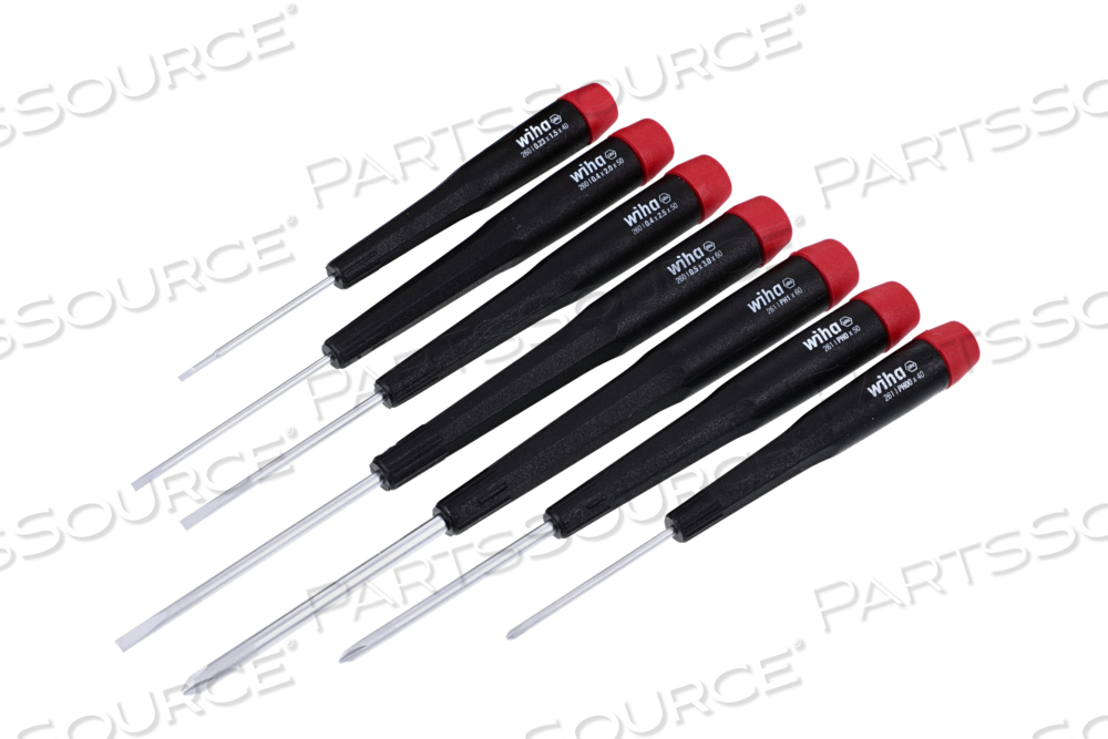 7 PIECE PRECISION SLOTTED AND PHILLIPS SCREWDRIVER SET by Wiha Tools 7 PIECE PRECISION SLOTTED AND PHILLIPS SCREWDRIVER SET by Wiha Tools