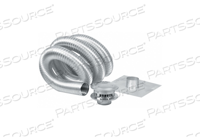 CHIMNEY LINER 3 X 35 FT ALUMINUM by Ameri-Vent CHIMNEY LINER 3 X 35 FT ALUMINUM by Ameri-Vent