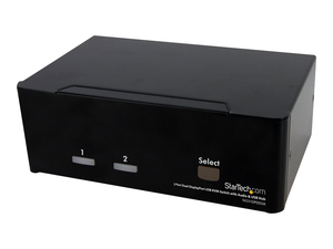 2 PORT DUAL DISPLAYPORT USB KVM SWITCH W/ AUDIO & USB HUB - KVM / AUDIO SWITCH - USB - 2 X KVM / AUDIO - 1 LOCAL USER - DESKTOP by StarTech.com Ltd. 2 PORT DUAL DISPLAYPORT USB KVM SWITCH W/ AUDIO & USB HUB - KVM / AUDIO SWITCH - USB - 2 X KVM / AUDIO - 1 LOCAL USER - DESKTOP by StarTech.com Ltd.