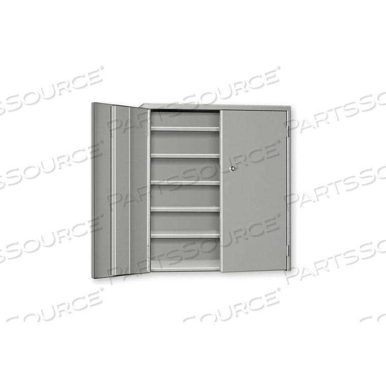 WALL & BENCH CABINET WBC-3524 - 35-1/2"W X 9"D X 24"H, GRAY by Pucel Enterprises WALL & BENCH CABINET WBC-3524 - 35-1/2"W X 9"D X 24"H, GRAY by Pucel Enterprises