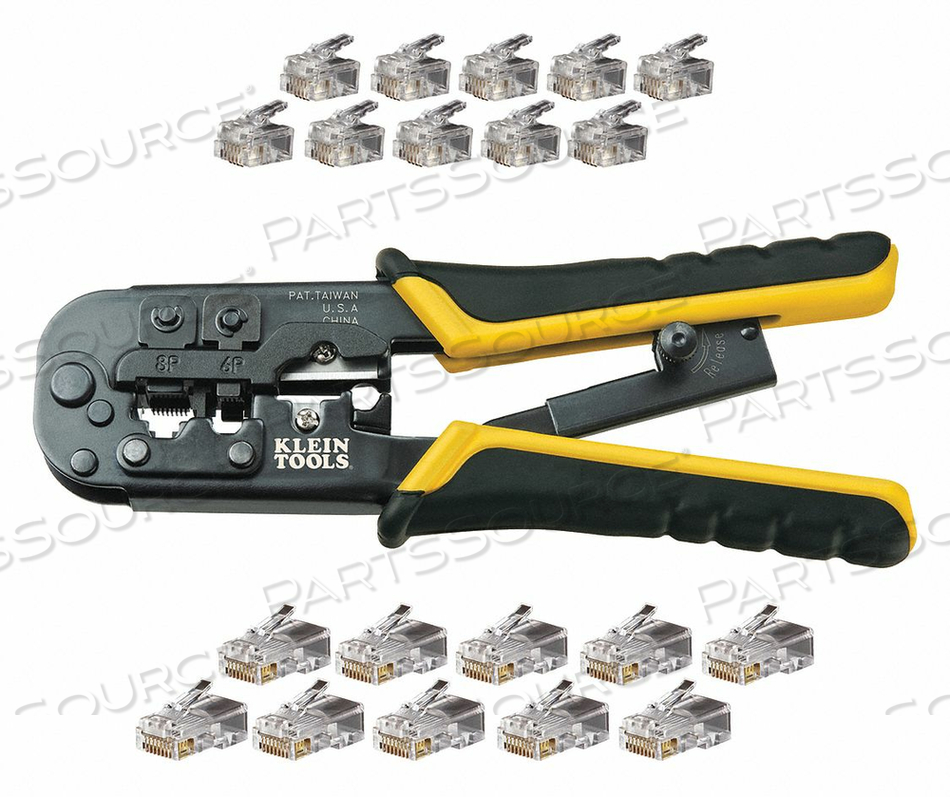 MODULAR CRIMPER 7-1/2 IN L by Klein Tools