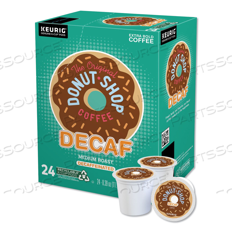 DONUT SHOP DECAF COFFEE K-CUPS by The Original Donut Shop DONUT SHOP DECAF COFFEE K-CUPS by The Original Donut Shop