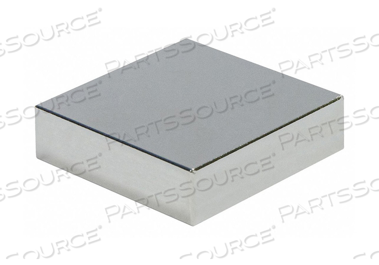 MAX-ATTACH POLYMAGNET RECTANGULAR RARE EARTH MAGNET - 0.12" THICK X 0.50" W X 0.50" L by Mag-Mate