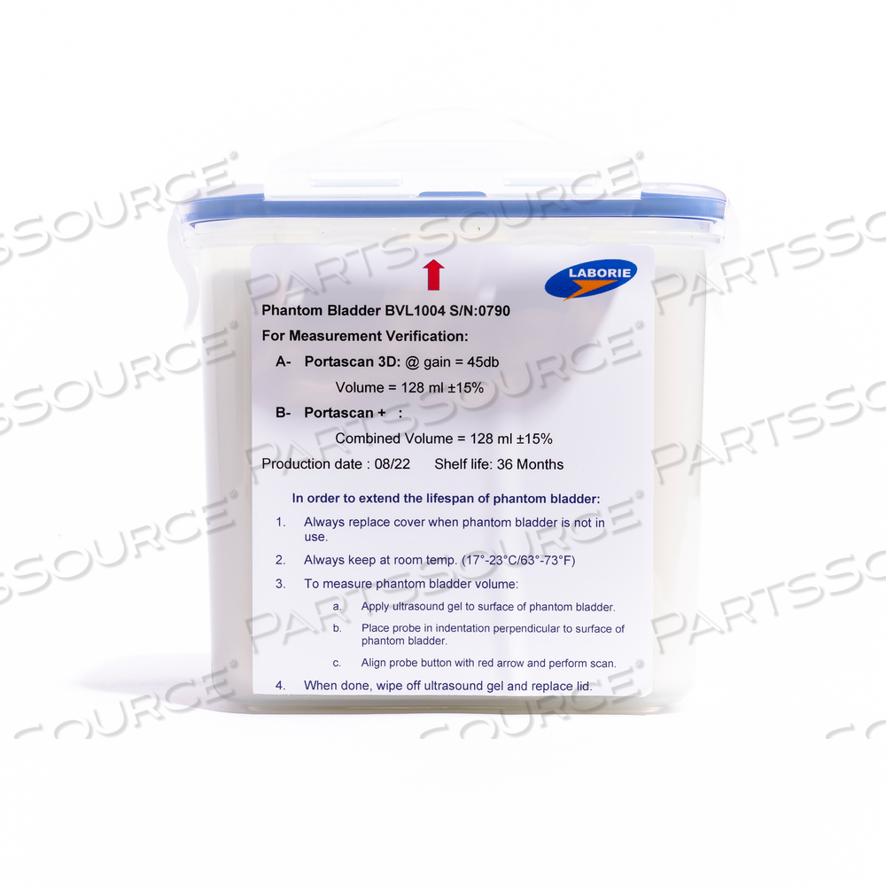 BLADDERVU TISSUE EQUIVALENT PHANTOM by LABORIE