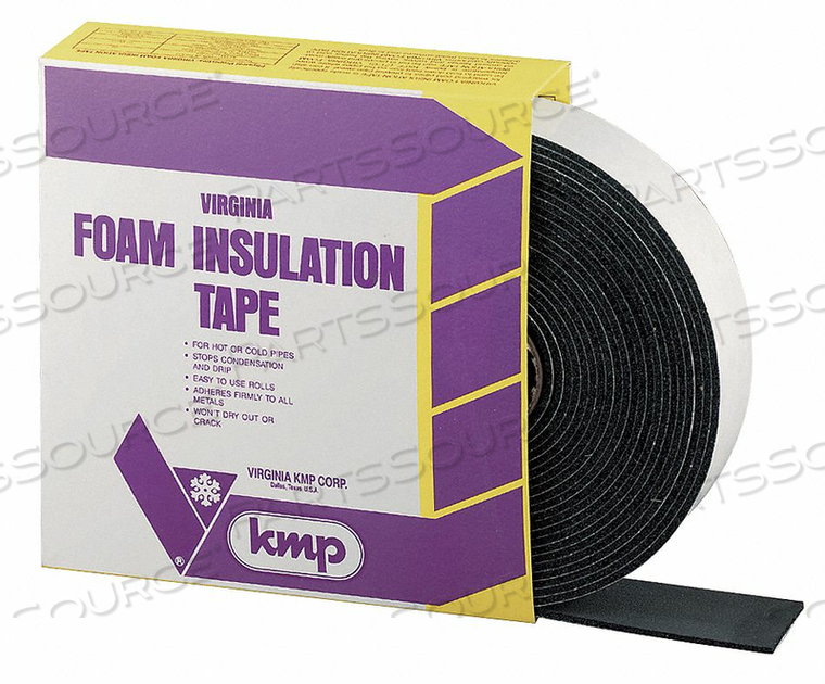 INSULATION TAPE 2IN.X30 FT. 1/8 IN. by Parker Virginia INSULATION TAPE 2IN.X30 FT. 1/8 IN. by Parker Virginia