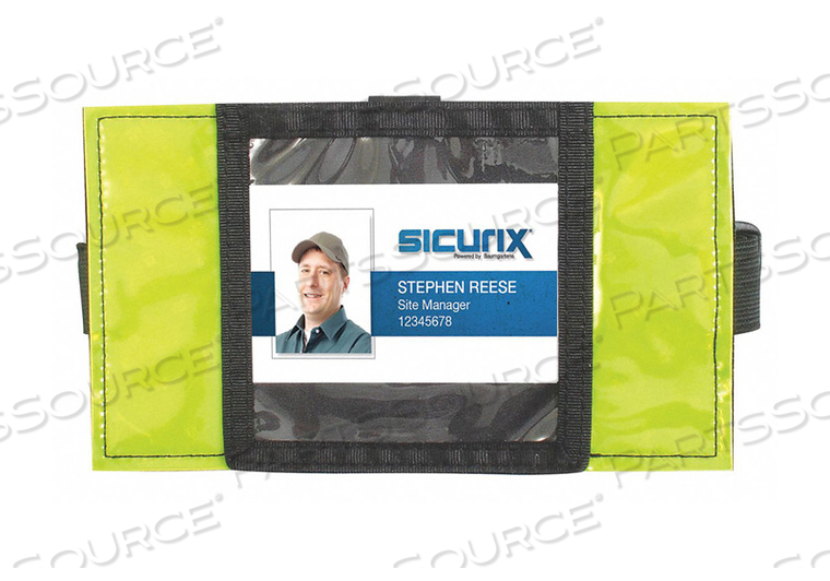 BADGE HOLDER HORIZONTAL/VERTICAL PK12 by Baumgartens BADGE HOLDER HORIZONTAL/VERTICAL PK12 by Baumgartens