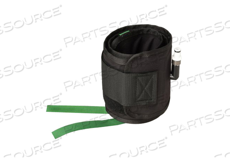 TOURNIQUET CUFF, CYLINDRICAL, SINGLE PORT, SINGLE BLADDER, PLC, 4IN WIDTH, A.T.S.®, BLACK, 24IN LENGTH, NON-STERILE, REUSABLE by Zimmer TOURNIQUET CUFF, CYLINDRICAL, SINGLE PORT, SINGLE BLADDER, PLC, 4IN WIDTH, A.T.S.®, BLACK, 24IN LENGTH, NON-STERILE, REUSABLE by Zimmer
