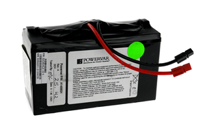 RECHARGEABLE BATTERY PACK, 420 VA, WIRE LEADS by AMETEK Powervar