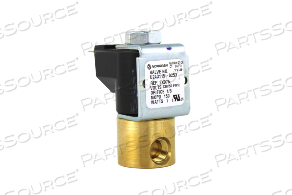 SOLENOID VALVE, 1/8 NPT - 240V by Midmark Corp.