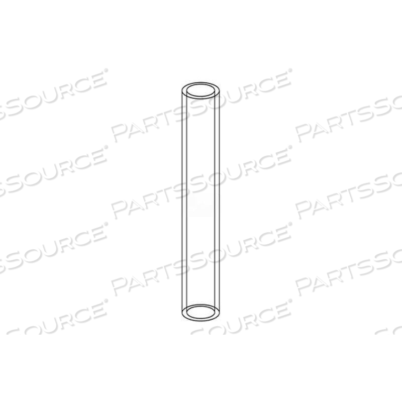 GAUGE GLASS, 5/8"DIA. X 10"L, REGULAR PRESSURE PACKAGE OF 6 by Mitco Manufacturing