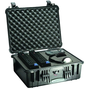 1550 WATERTIGHT MEDIUM CASE WITH FOAM 20-11/16" X 17-3/16" X 8-3/8", BLACK by Pelican Products