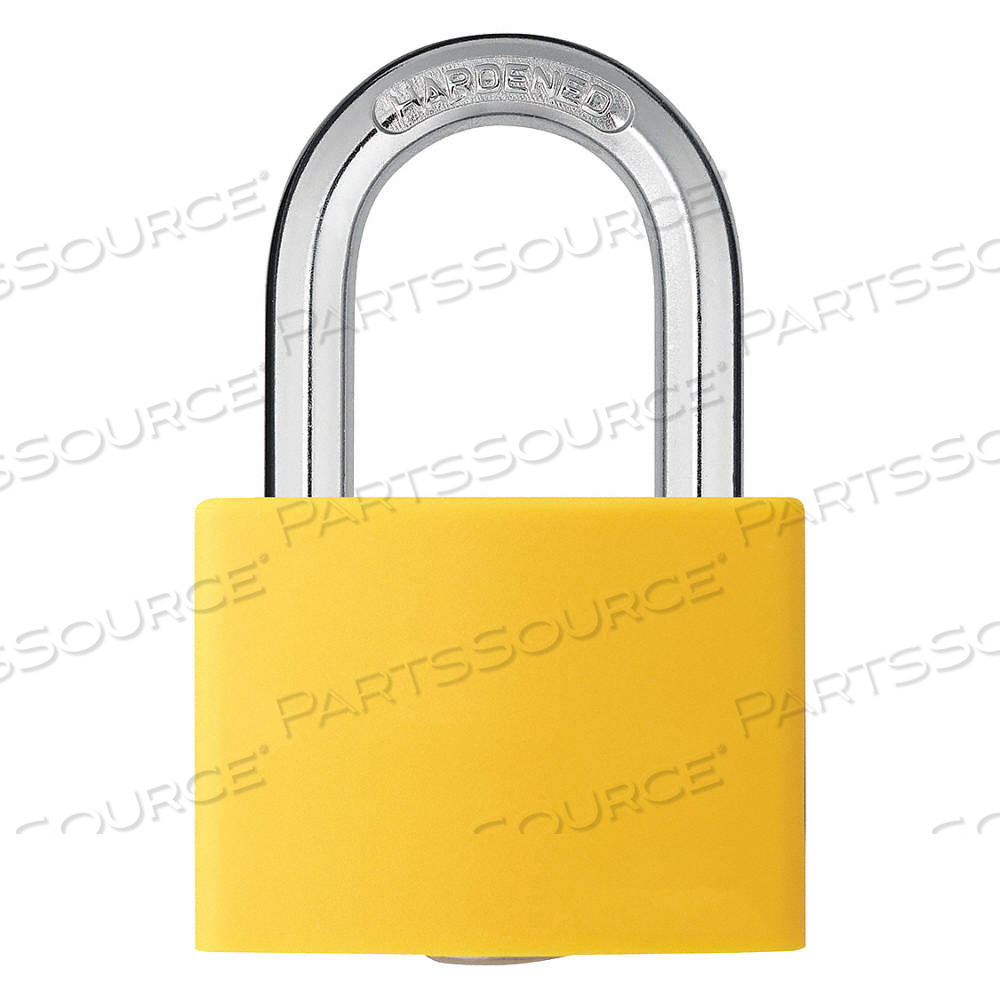 LOCKOUT PADLOCK, KEYED ALIKE, ALUMINUM, COMPACT BODY BODY SIZE, HARDENED STEEL, STD by Approved Vendor