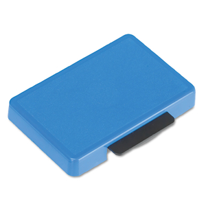 T5440 PROFESSIONAL REPLACEMENT INK PAD FOR TRODAT CUSTOM SELF-INKING STAMPS, 1.13" X 2", BLUE by Trodat