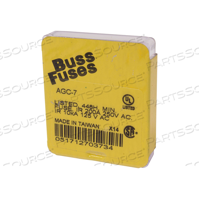 FUSE 7 AMP 5 PACK by Manitowoc