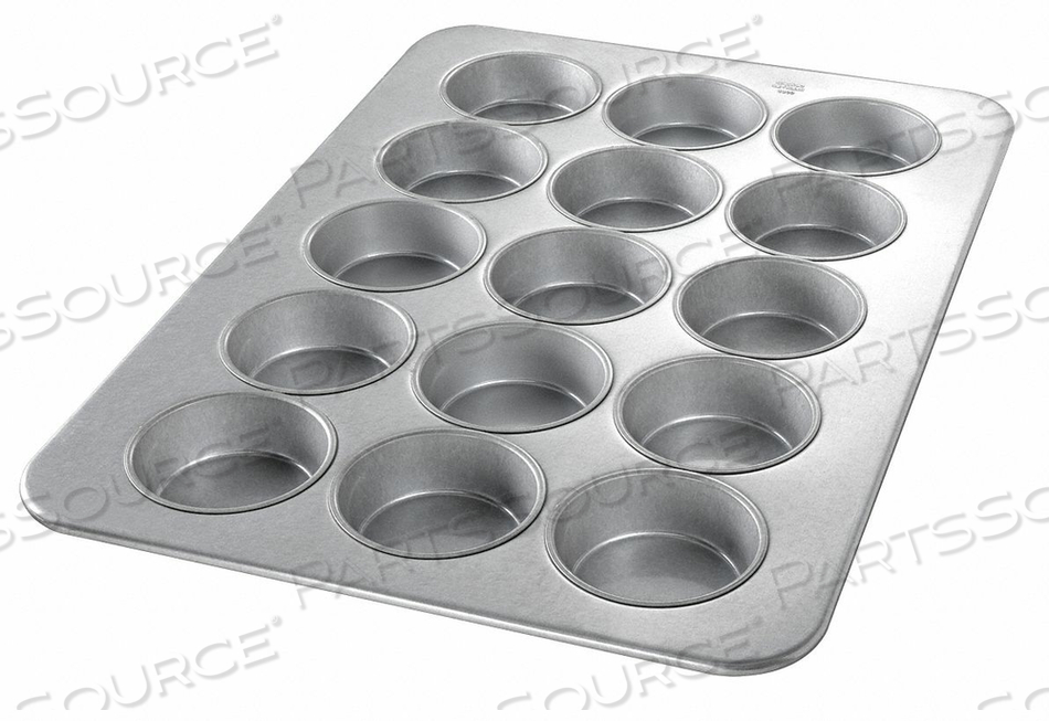 MINI CAKE MUFFIN PAN 15 MOULDS by Chicago Metallic
