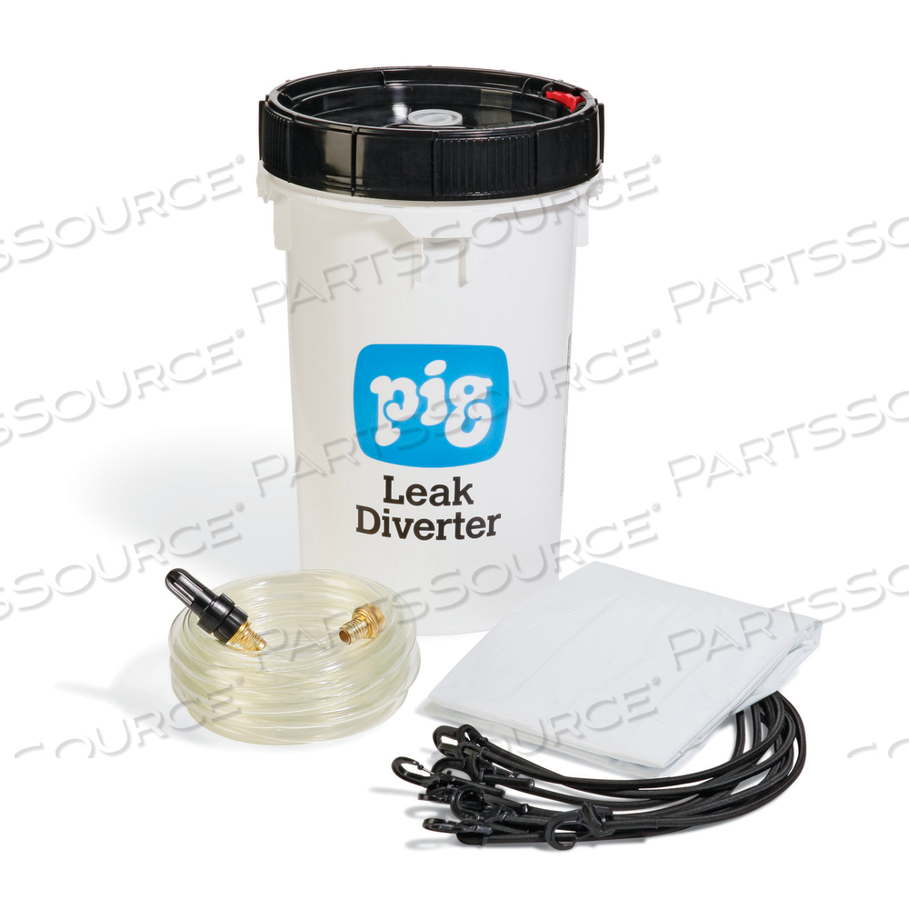 PIG ROOF LEAK DIVERTER TARP BUCKET KIT by New Pig Corporation PIG ROOF LEAK DIVERTER TARP BUCKET KIT by New Pig Corporation