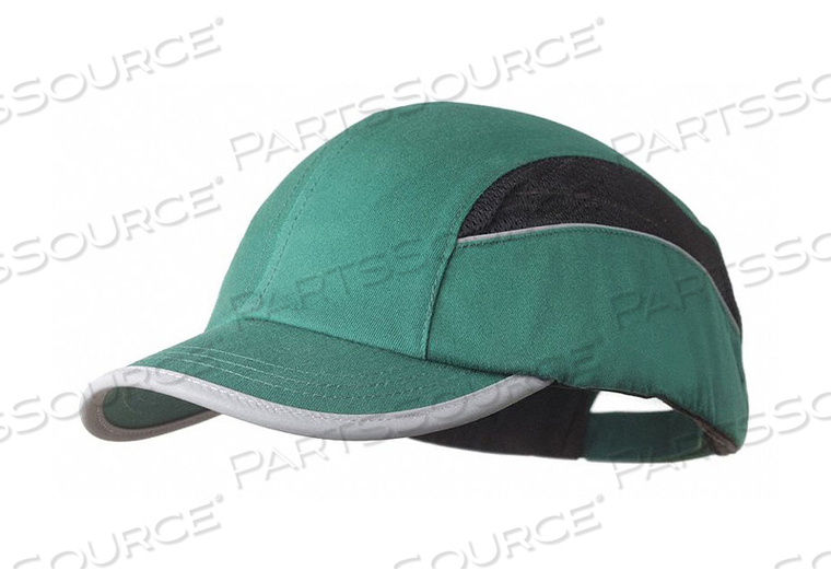 G7578 BUMP CAP BASEBALL HOOK-AND-LOOP GREEN by Surflex G7578 BUMP CAP BASEBALL HOOK-AND-LOOP GREEN by Surflex