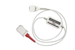 4 FT RED MNC ADAPTER CABLE by Physio-Control
