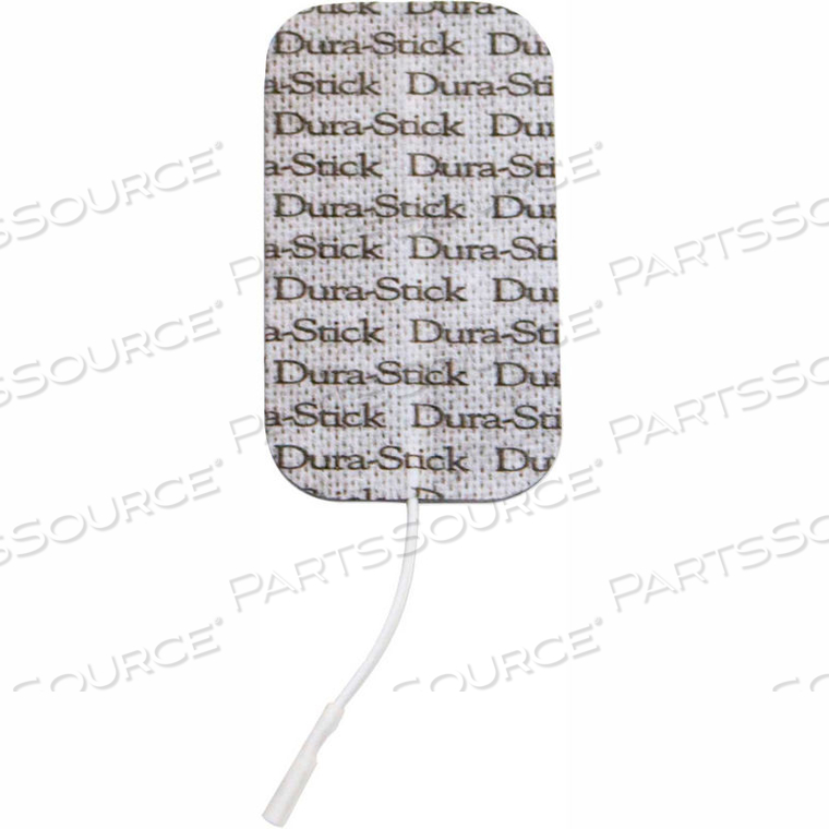DURA-STICK ELECTRODES, 2" X 3.5" RECTANGLE, 40/CASE by Fabrication Enterprises