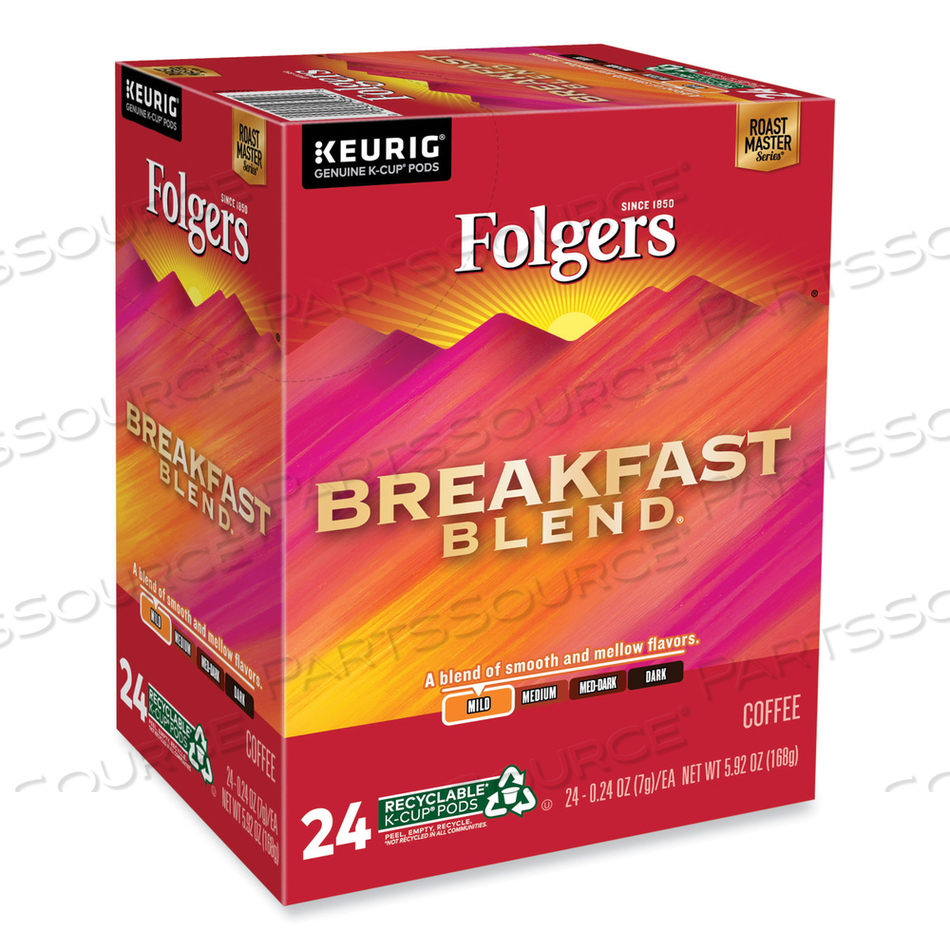 BREAKFAST BLEND COFFEE K-CUPS by Folgers BREAKFAST BLEND COFFEE K-CUPS by Folgers