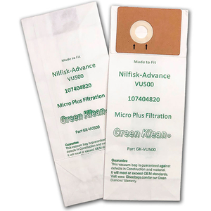 ADVANCE PAPER VACUUM BAGS FOR ADVANCE VU500 by Kleen Green