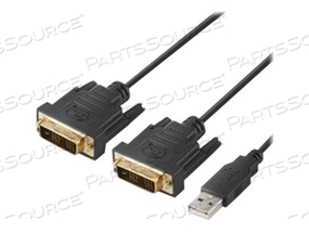 SECURE MODULAR DVI DUAL HEAD HOST CABLE, VIDEO / USB CABLE, TAA COMPLIANT, USB, DVI (M), 6 FT, 4K SUPPORT, ACTIVE by Belkin SECURE MODULAR DVI DUAL HEAD HOST CABLE, VIDEO / USB CABLE, TAA COMPLIANT, USB, DVI (M), 6 FT, 4K SUPPORT, ACTIVE by Belkin