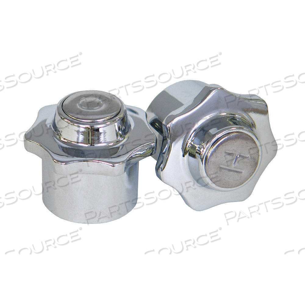 HANDLE, FITS AMERICAN STD BRAND, KNOB HANDLE, 1 PR by Approved Vendor