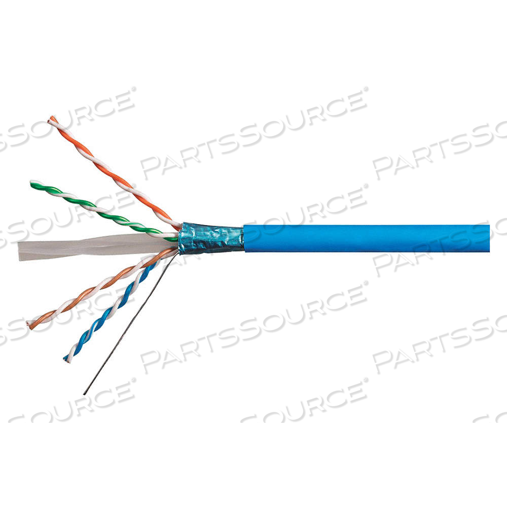 DATA CABLE, 1,000 FT CABLE LG, 24 AWG, RISER, BLUE, PVC, 18617, 1/4 IN OUTSIDE DIA by Approved Vendor DATA CABLE, 1,000 FT CABLE LG, 24 AWG, RISER, BLUE, PVC, 18617, 1/4 IN OUTSIDE DIA by Approved Vendor