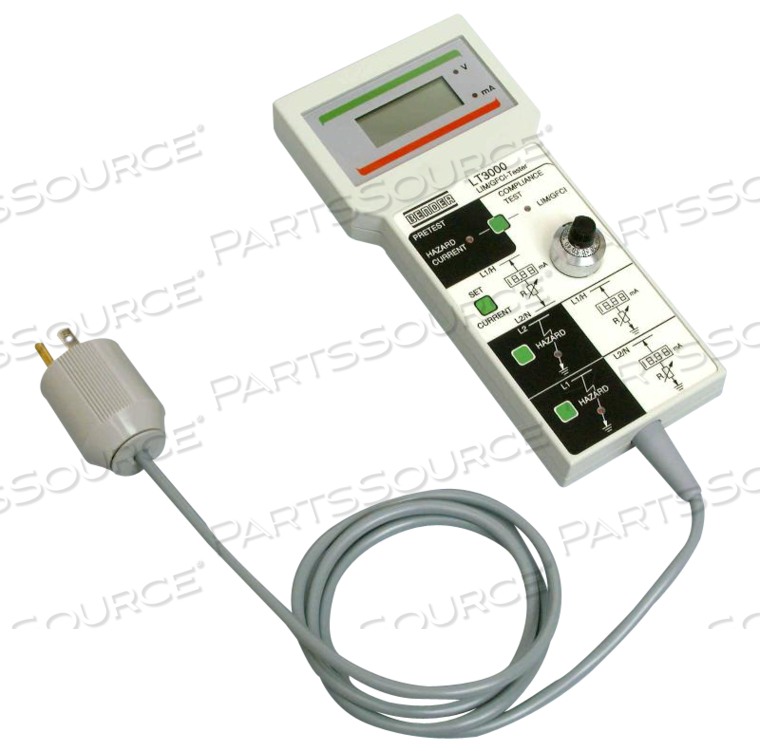 LINE ISOLATION MONITOR AND GFCI TESTER by Bender