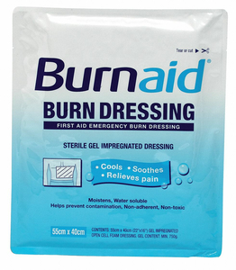 BURN DRESSING STERILE WHITE by Burnaid